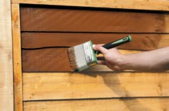 Ronseal Fence Life Plus Shed & Fence Treatment Dark Oak 9Ltr -Harris Paint Store 8892J A4