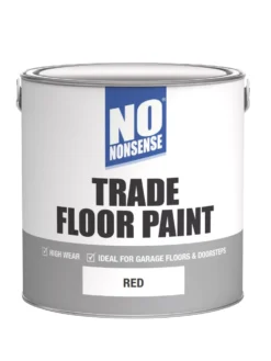 No Nonsense Trade Floor Paint Red 2.5Ltr