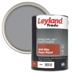 Leyland Trade Anti-Slip Floor Paint Slate 5Ltr