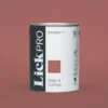 LickPro Matt Red 04 Emulsion Paint 5Ltr -Harris Paint Store 948JY P