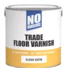 No Nonsense Quick-Dry Floor Varnish Satin 2.5Ltr -Harris Paint Store 95447 P