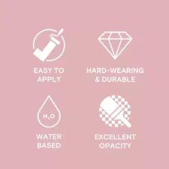 LickPro Matt Pink 11 Emulsion Paint 2.5Ltr -Harris Paint Store 963JX A4