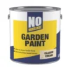 No Nonsense Garden Colour Wood Paint Semi-Matt Classic Cream 2.5Ltr -Harris Paint Store 9714X P