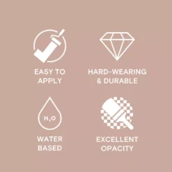 LickPro Eggshell Pink 08 Emulsion Paint 2.5Ltr -Harris Paint Store 979JY A4