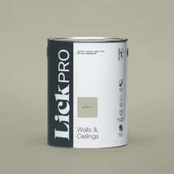 LickPro Matt Green 01 Emulsion Paint 5Ltr