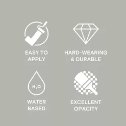 LickPro Matt Grey 11 Emulsion Paint 5Ltr -Harris Paint Store 991JX A4